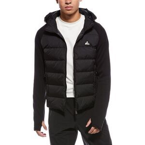 Moncler Womens Puffer Front Down Jacket, Black